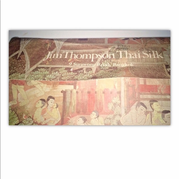 New Jim Thompson Small Clutch Dark Blue Snakeskin - Picture 6 of 16